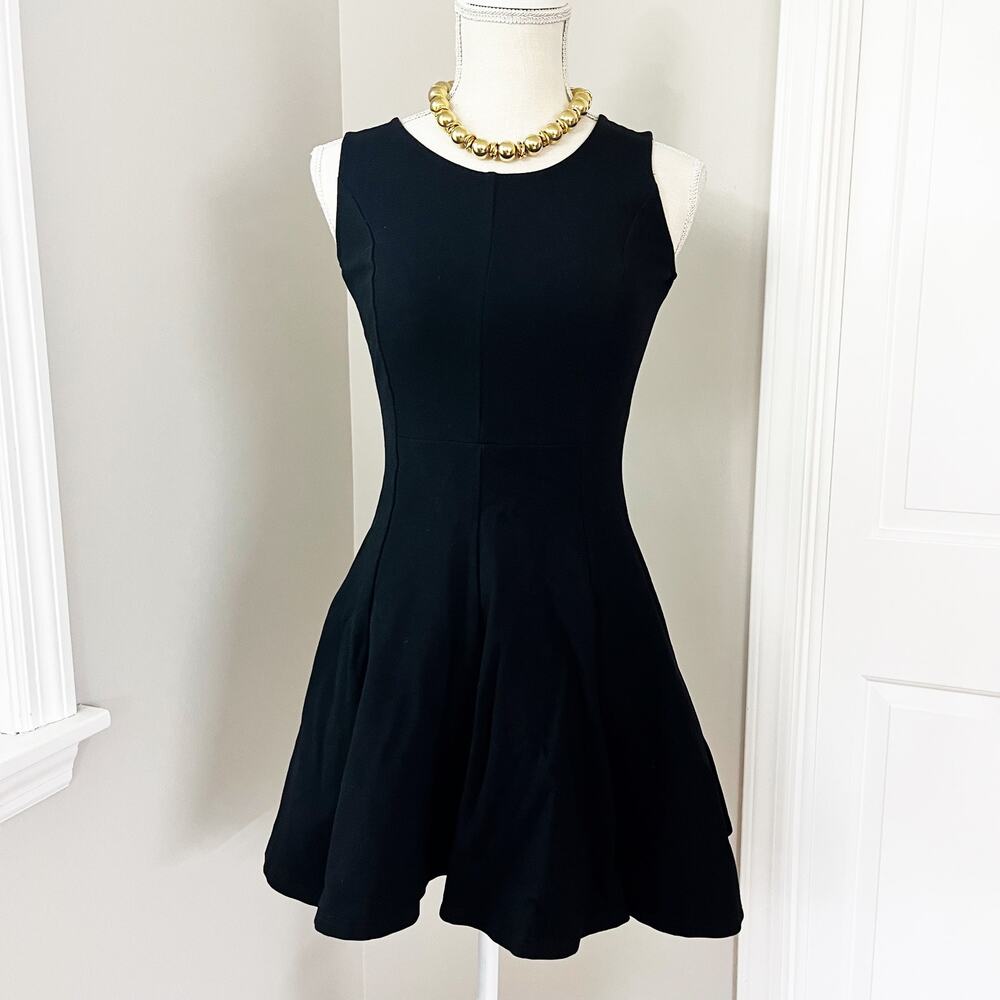 Akira Black Skater Dress